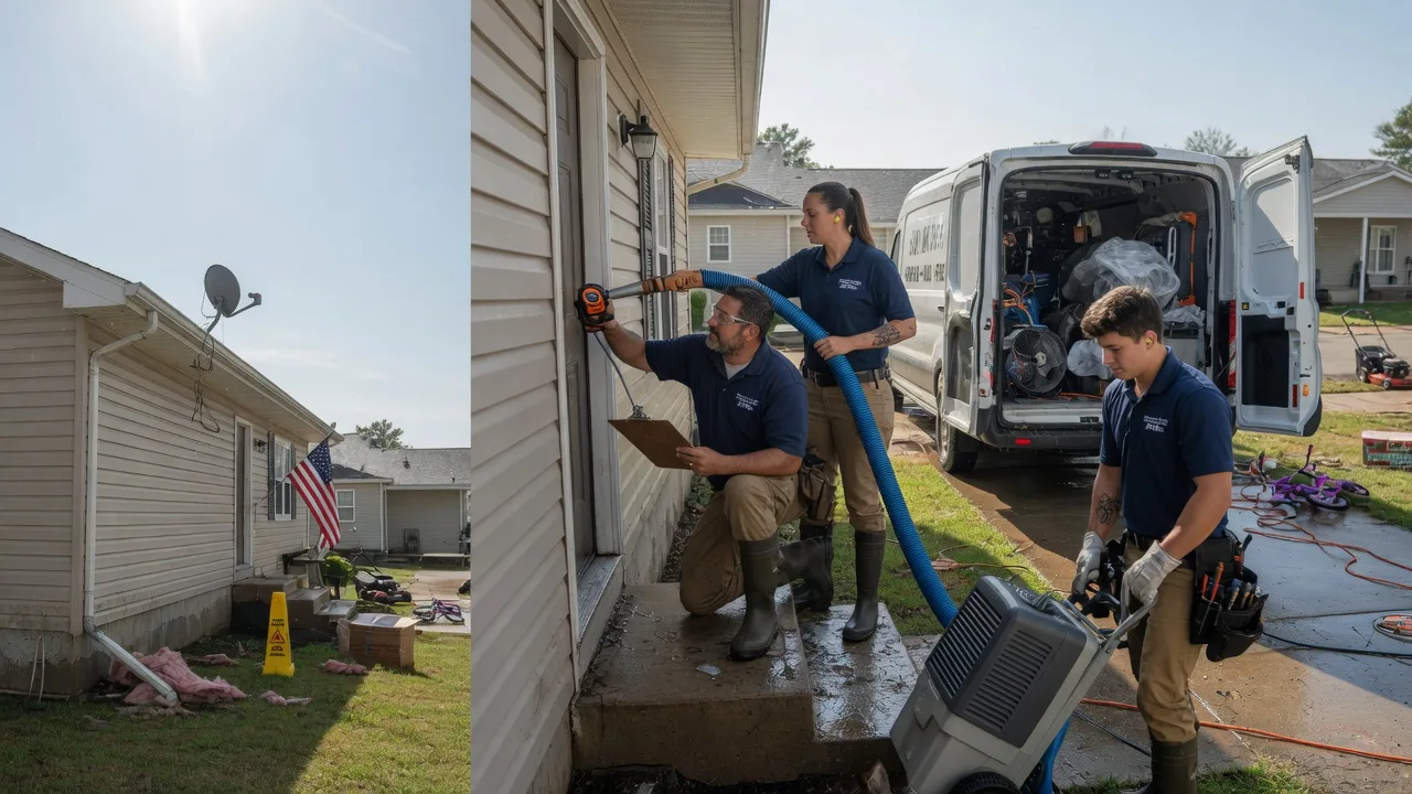 Ceiling Water Damage Restoration in Church Hill, TN near me