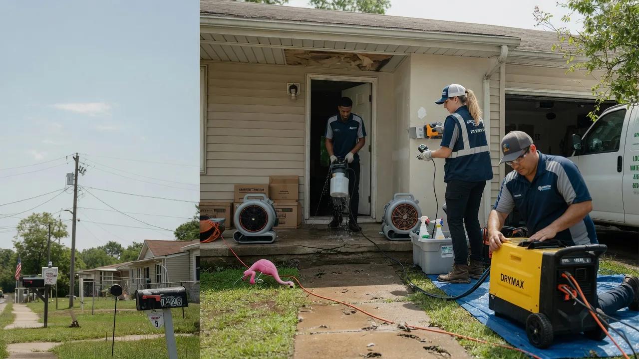 Storm Damage Water Removal in Church Hill, TN near me